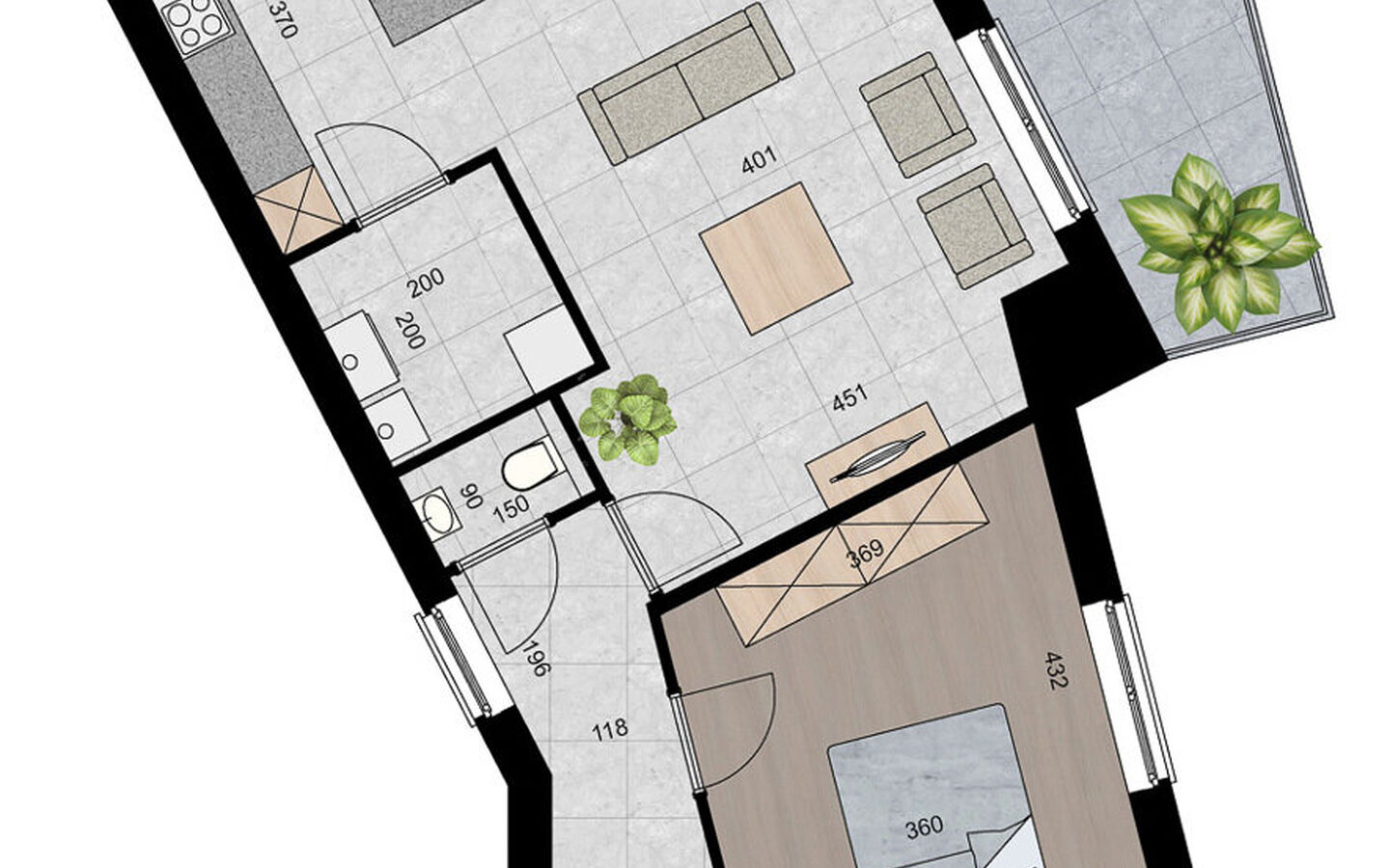 Appartement te koop in Bocholt