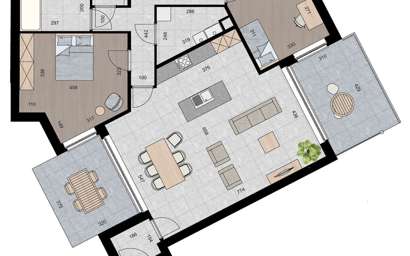 Appartement te koop in Bocholt