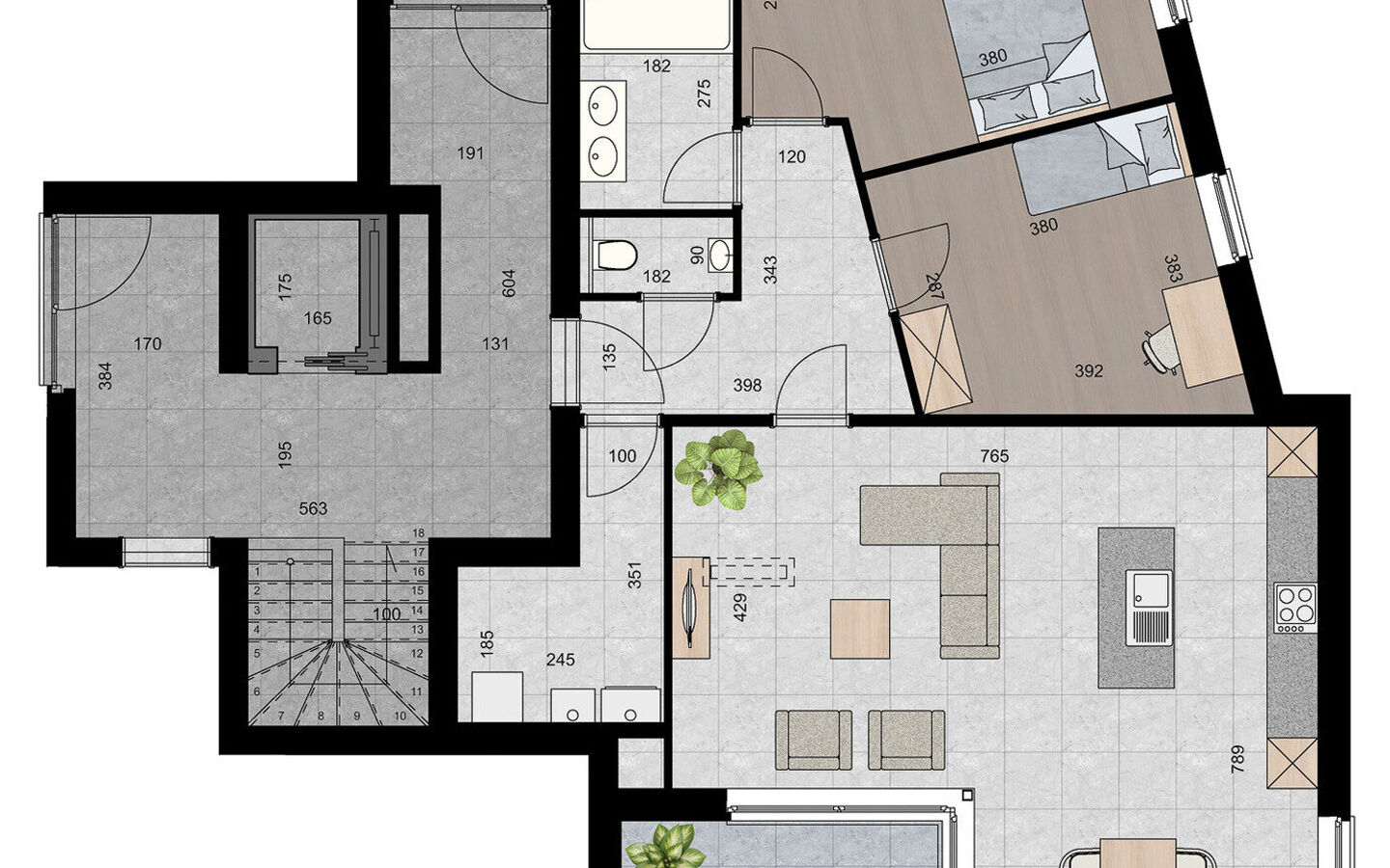 Appartement te koop in Bocholt